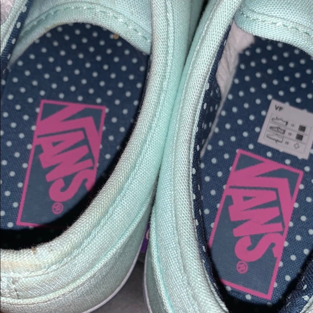 Turquoise vans - Picture 4 of 5